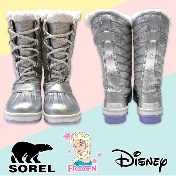 SOREL Boots (Disney Frozen theme) - Picture 2 of 7